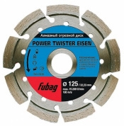 Диск отрезной алмазный FUBAG "Power Twister Eisen" 22,2х125мм (сегментный)
