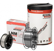 Проволока сварочная нержавеющая Lincoln Electric LNM 318Si  (ф1,2мм; 15кг) 